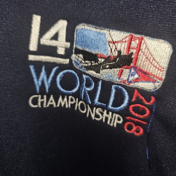 Vintage Mens World Championship Pullover Jacket - Picture 4 of 7